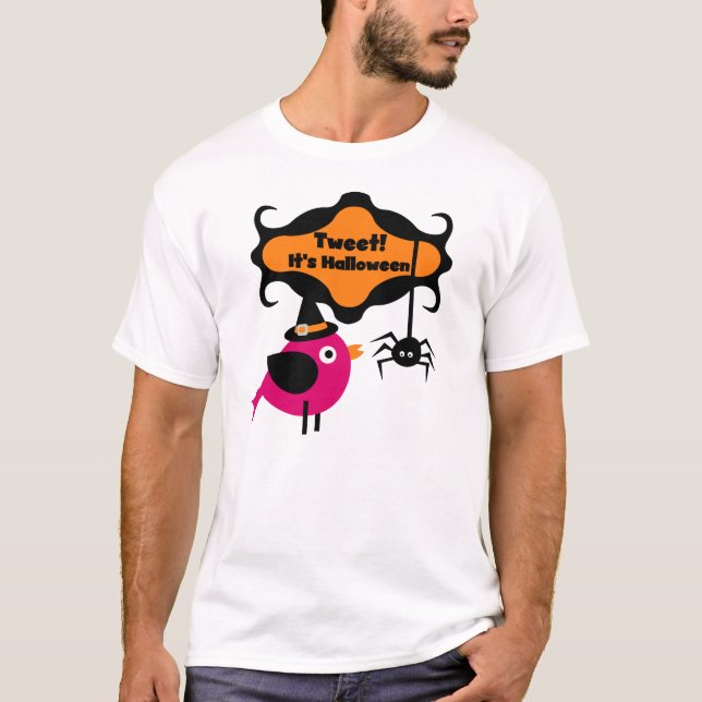 Tweet T-shirts et cadeaux Halloween (Devant)