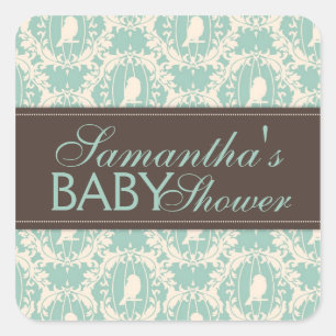 Tweet Tweet Twins Square Sticker