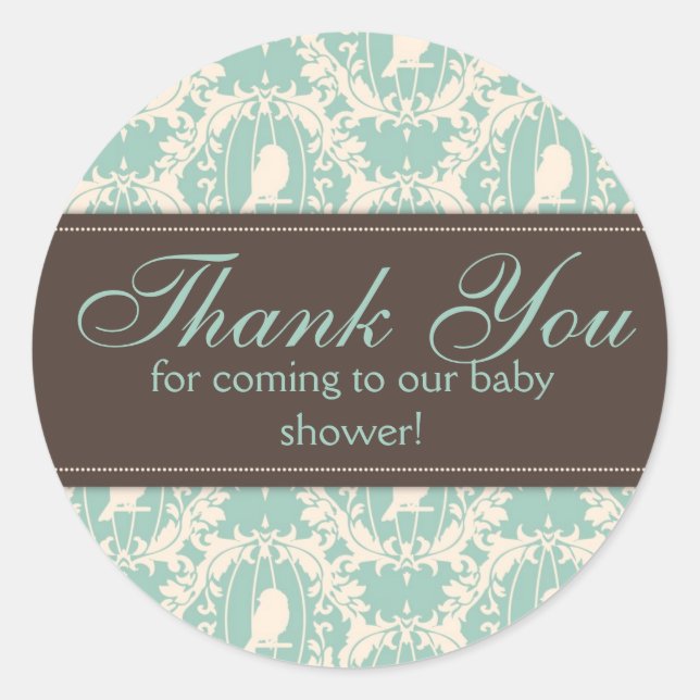 Tweet Tweet Twins TY Aufkleber (Vorderseite)