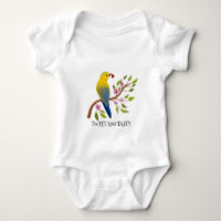 tweet und lecker bunter Bird & Bug auf Zweig
