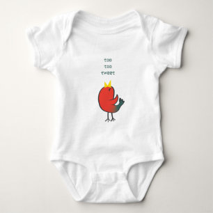 Tweet Vogel Baby Strampler