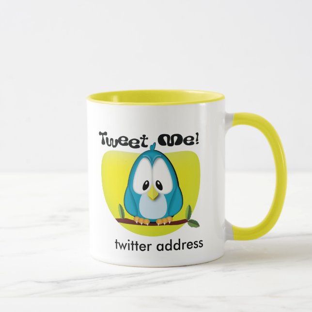 Tweete ich Tasse (Rechts)