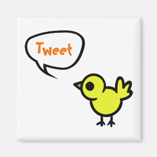 Tweeten Vogel-Magnet Magnet