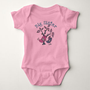 Tweety Birds Big Sister Baby Strampler