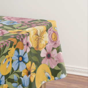 TWEETY™ Blumenstickereimuster Tischdecke