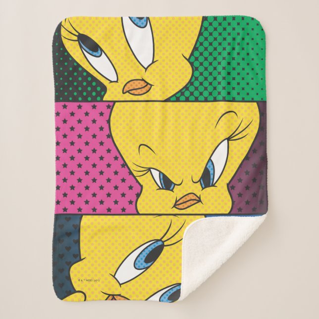 TWEETY™ Comic Panels Sherpadecke (Vorderseite)