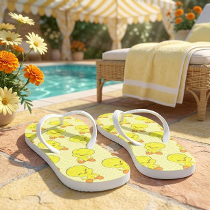 Tweety Flip Flops