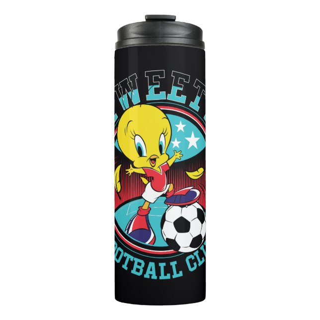 TWEETY™ Football Club Badge Thermosbecher (Vorderseite)