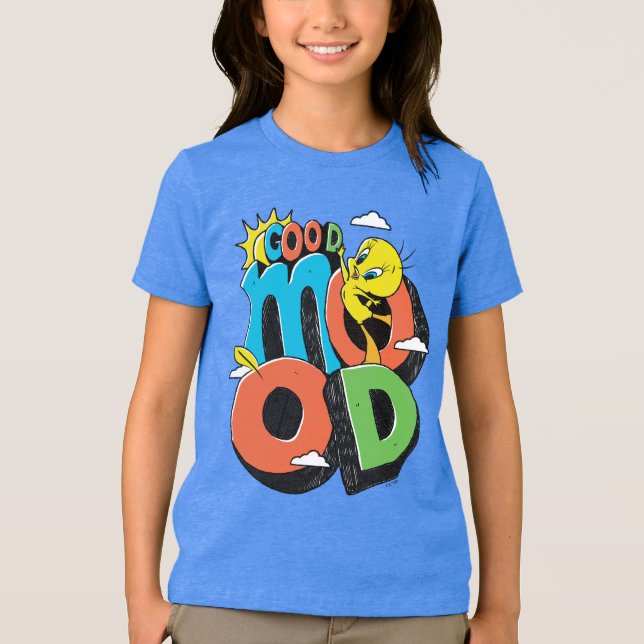 TWEETY™ Gute Laune Tri-Blend Shirt (Vorderseite)
