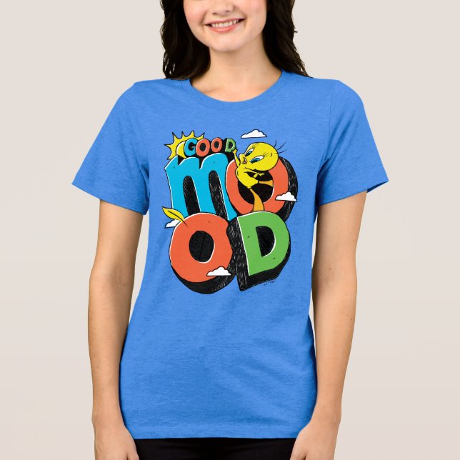 TWEETY™ Gute Laune Tri-Blend Shirt (Vorderseite)