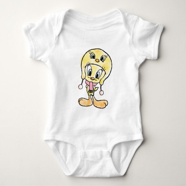 TWEETY™ Hat Baby Strampler (Vorderseite)