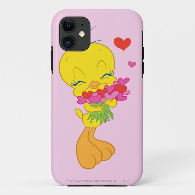 TWEETY™ Herzen Case-Mate iPhone Hülle (Rückseite)