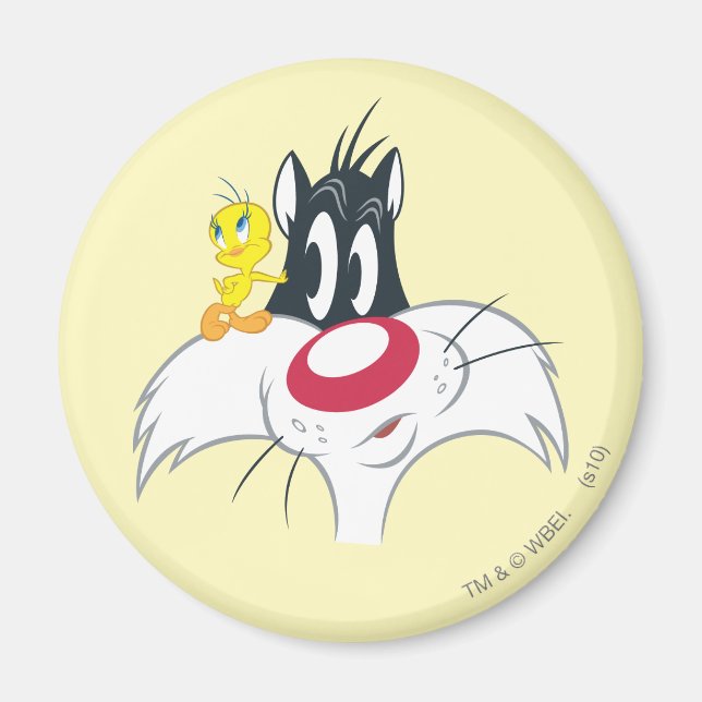 Tweety in Action Pose 12 Magnet (Vorne)