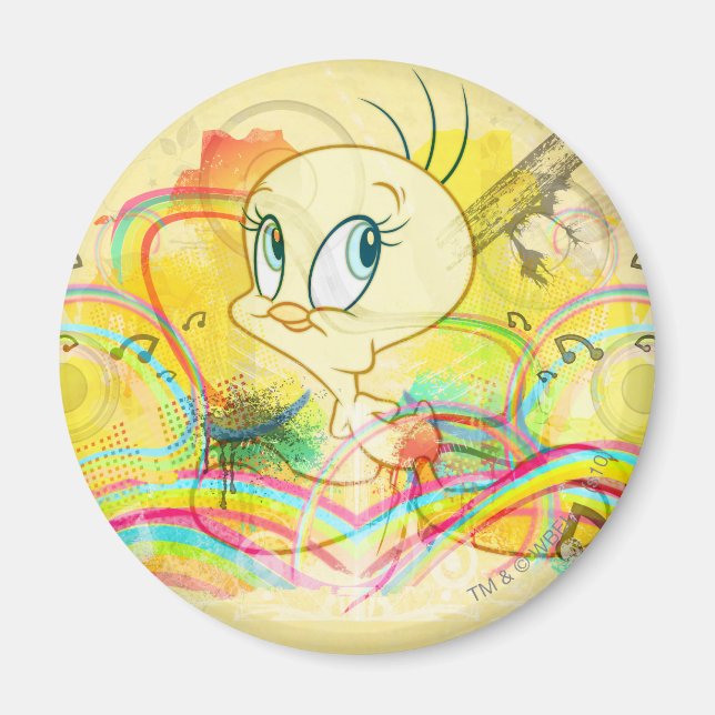 TWEETY™ in Rainbows Magnet (Vorne)