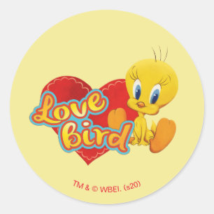 TWEETY™ - Love Bird Runder Aufkleber