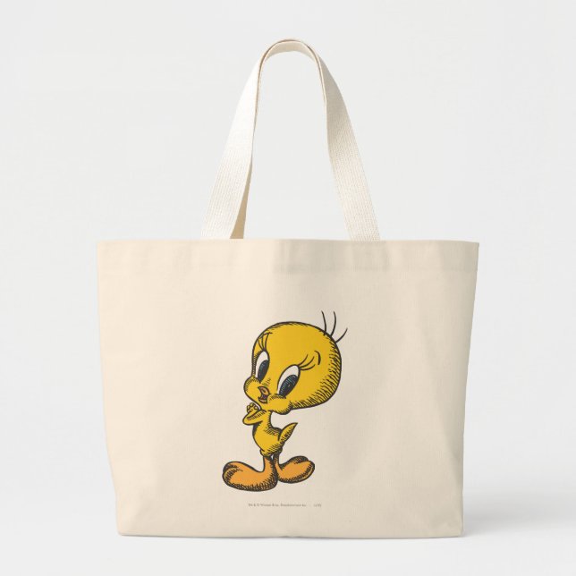 Tweety Lovely Jumbo Stoffbeutel (Vorne)