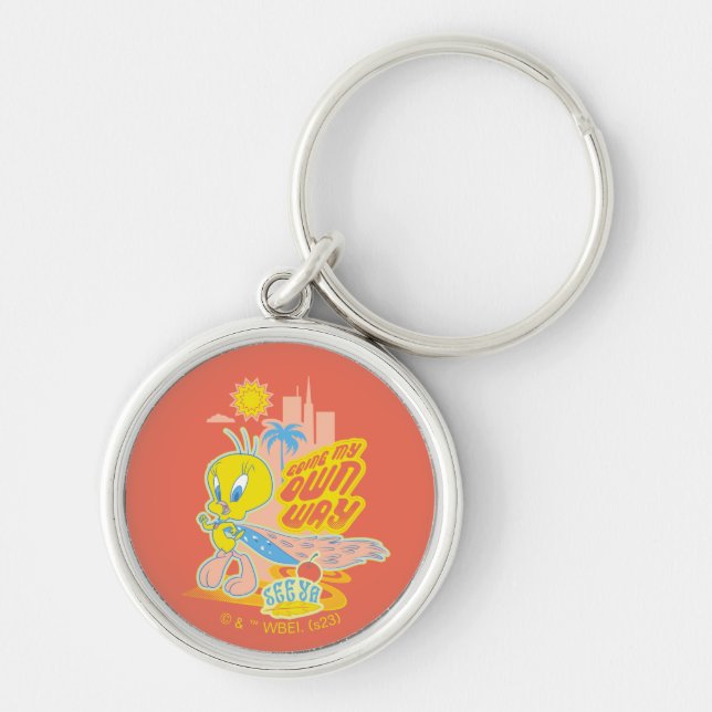 TWEETY™ - Meine eigene Richtung Schlüsselanhänger (Vorne)
