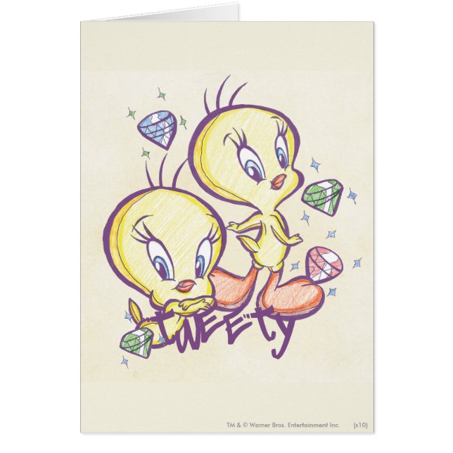Tweety mit Edelsteinen (Vorne)
