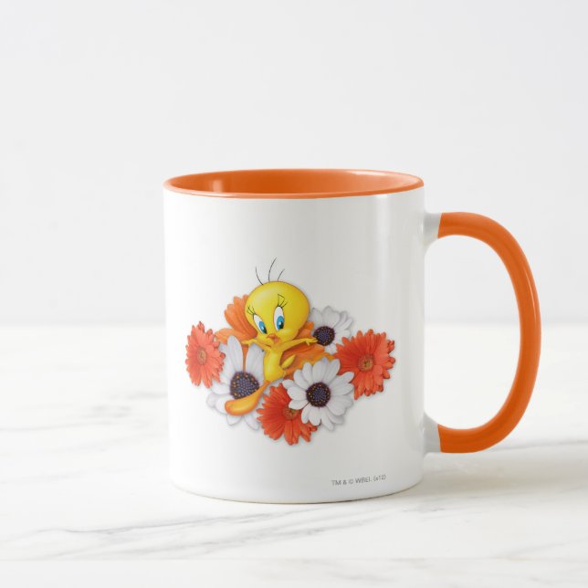 TWEETY™ mit Gänseblümchen Tasse (Rechts)