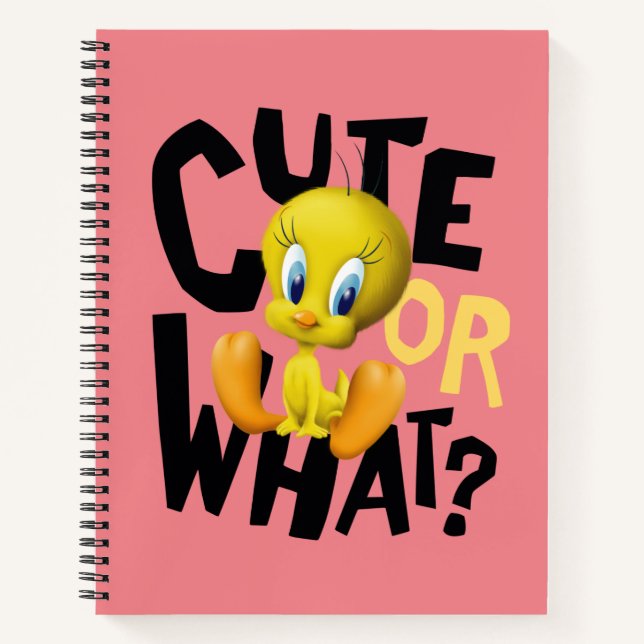 TWEETY™ - Niedlich oder was? Notizbuch (Vorderseite)