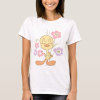 Tweety Pink Purple Blumen