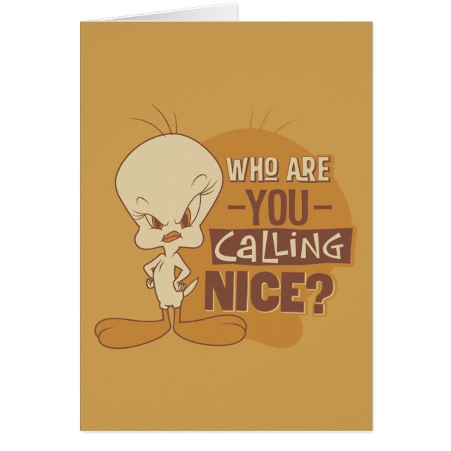 TWEETY™ - Qui Traitez-Vous de Gentil ? (Devant)