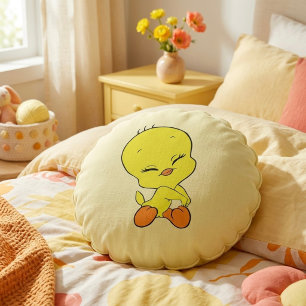 Tweety Rundes Kissen