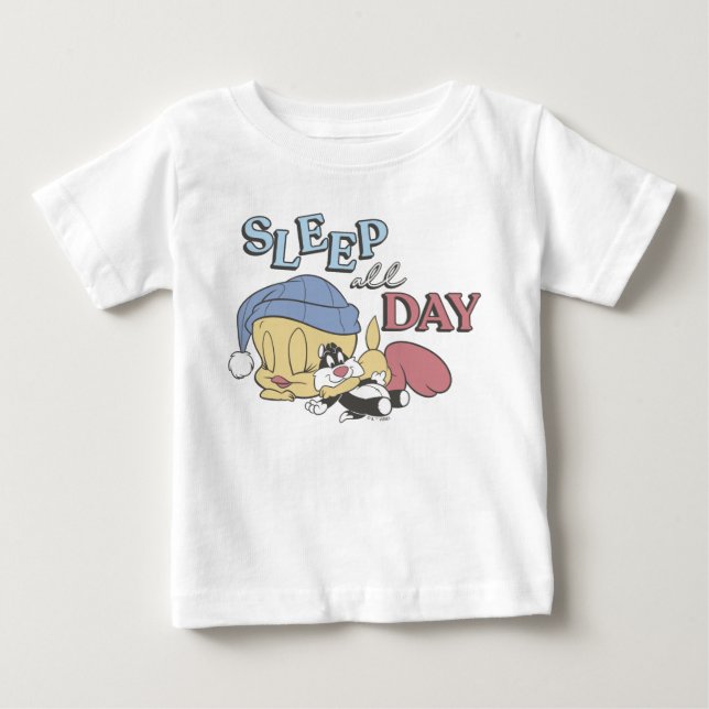 TWEETY™ Sleep All Day Baby T-shirt (Vorderseite)