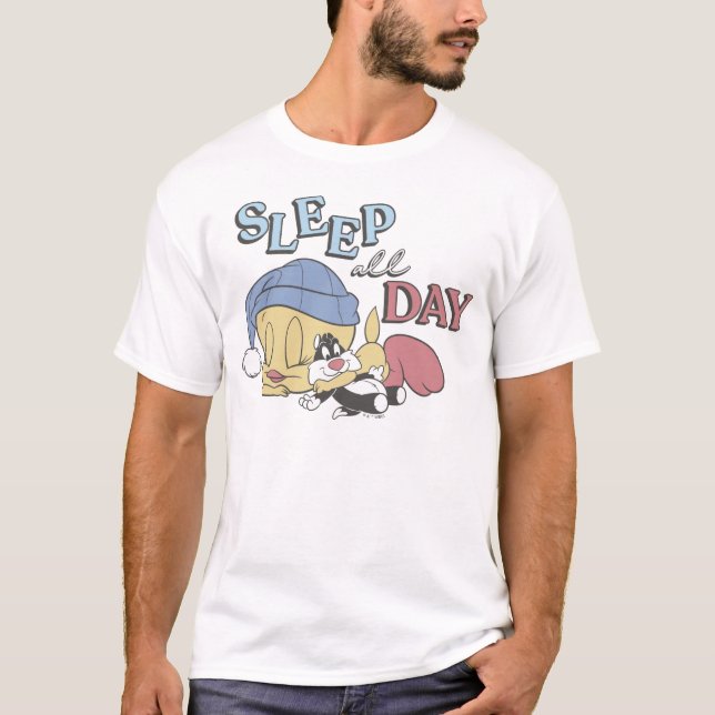 TWEETY™ Sleep All Day T-Shirt (Vorderseite)