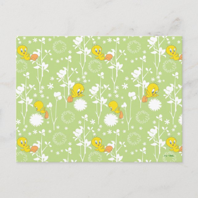 TWEETY™ Springtime Vibes Postkarte (Vorderseite)