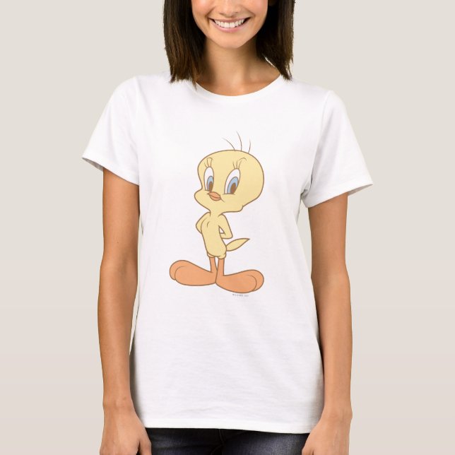 TWEETY™ Stehend hoch T-Shirt (Vorderseite)
