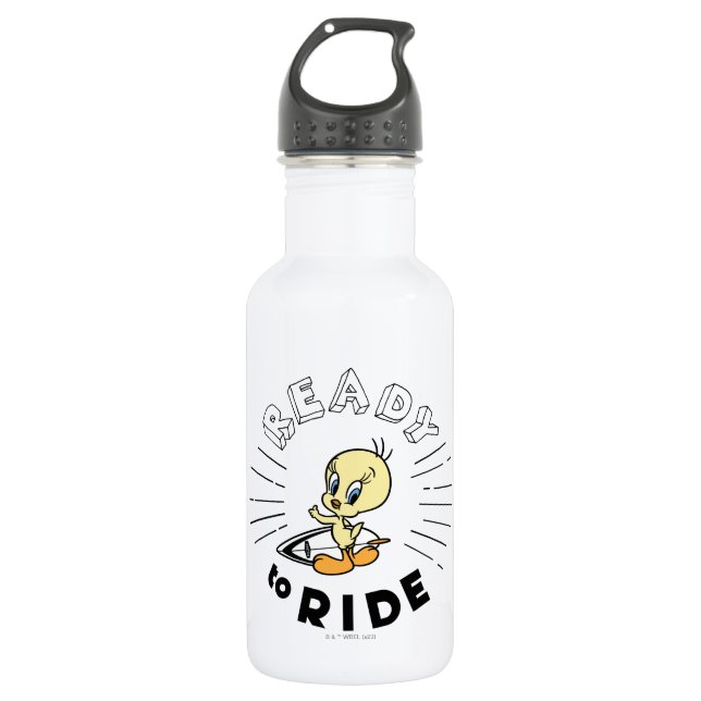 TWEETY™ Surfboard - Reitbereit Edelstahlflasche (Vorderseite)