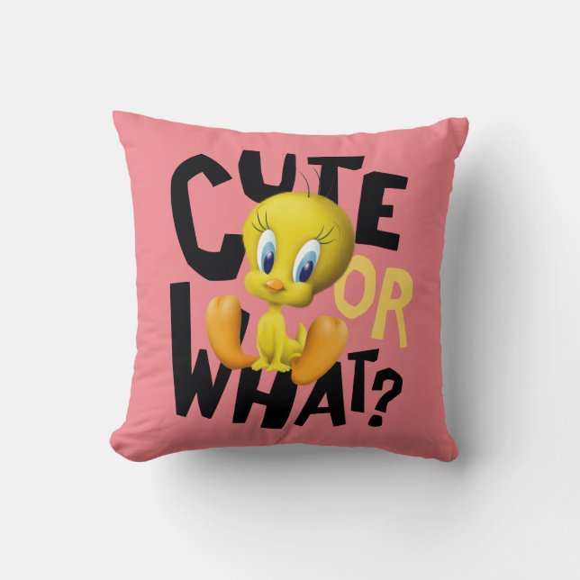 TWEETY™ - Süß oder was? Kissen (Vorderseite)