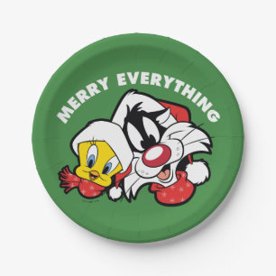 TWEETY™ & SYLVESTER™ "Merry Everything" Pappteller