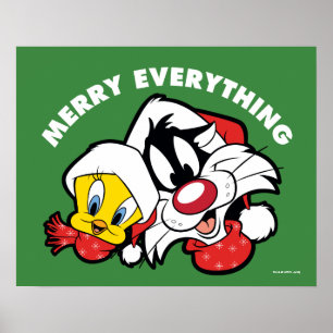 TWEETY™ & SYLVESTER™ "Merry Everything" Poster