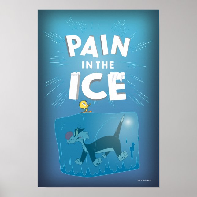 TWEETY™ & SYLVESTER™ "Pain in the Ice" Poster (Vorne)