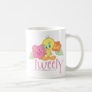 TWEETY™ Tropische Blumen Kaffeetasse