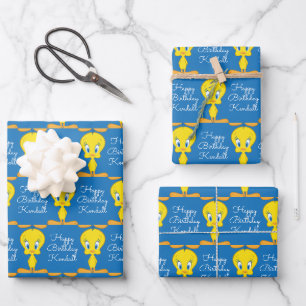 TWEETY™ Unschuldiger kleiner Vogel Geschenkpapier Set