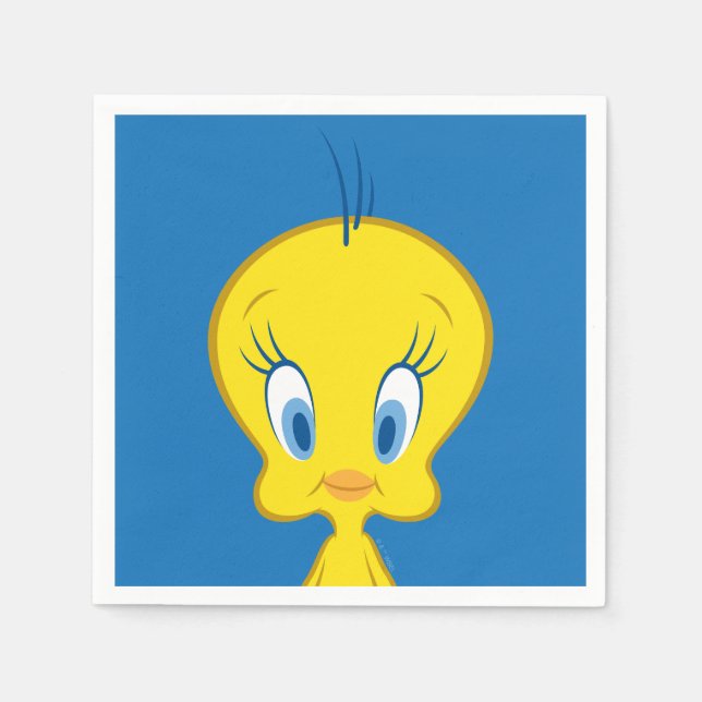 TWEETY™ | Unschuldiger kleiner Vogel Serviette (Vorderseite)