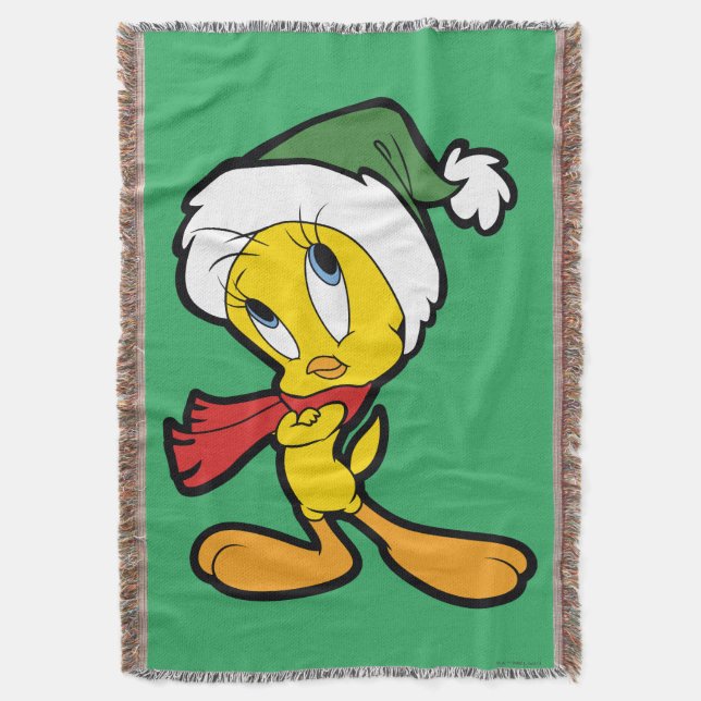TWEETY™ Weihnachtsdenken Decke (Vorderseite Vertikal)