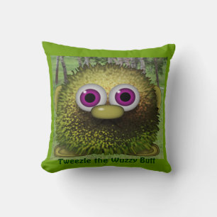 Tweezeln Sie das Niedliche Wuzzy Hintern Cushion f Kissen