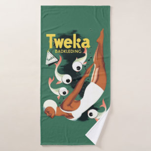 Tweka maillot et imprimé dans les années 1950