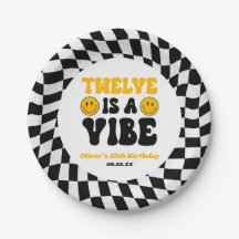 Twelve Is A Vibe Retro 12. Geburtstagsfeier