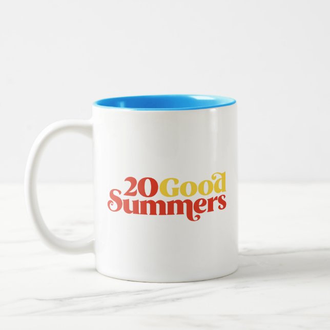 Twenty Good Summers Zweifarbige Tasse (Links)