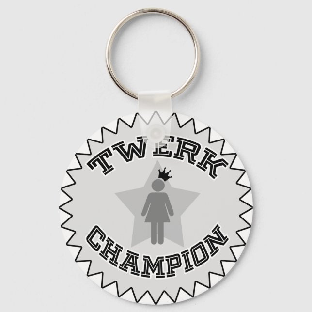 Twerk Champion Schlüsselanhänger (Vorderseite)