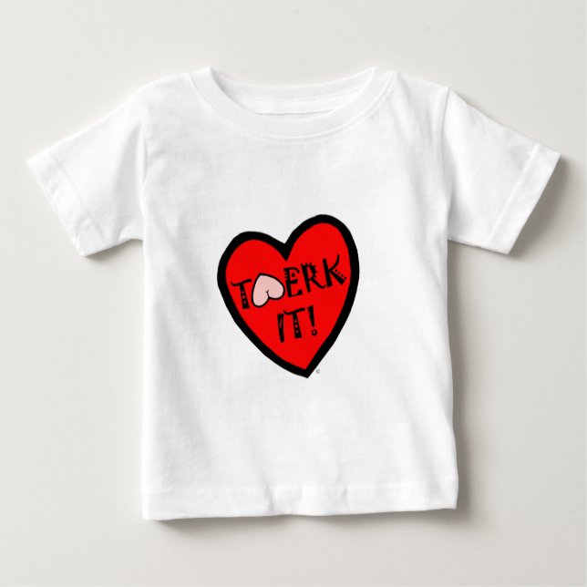 Twerk es! baby t-shirt (Vorderseite)