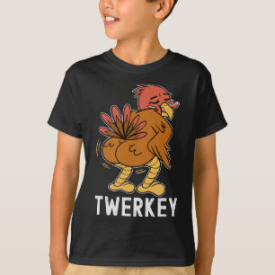 Twerkey Twerking Turkey Fun tanzen Türkei Thanksg T-Shirt