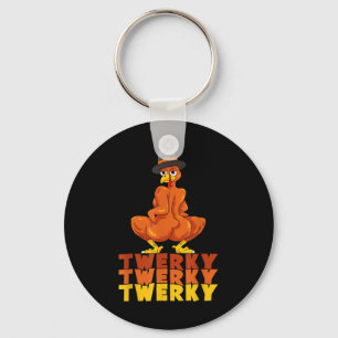 Twerky Truthahn Hintern Thanksgiving Tanz Lustig  Schlüsselanhänger