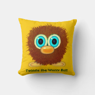 Twiggle Cudly Wuzzy Butt Coussin pour la salle des