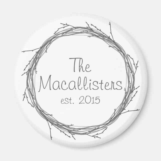 Twigs & Vines Magnet (Vorne)